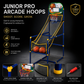 🏀⛹️ Indoor-Basketball-Arcade-Spiel mit 4 Bällen – kinderfreundliches Korbspiel für Zuhause 🎯🏀 perfekt für Spielzimmer & Party, fördert Motorik, unzerbrechlicher Rahmen, sofort spielbereit!