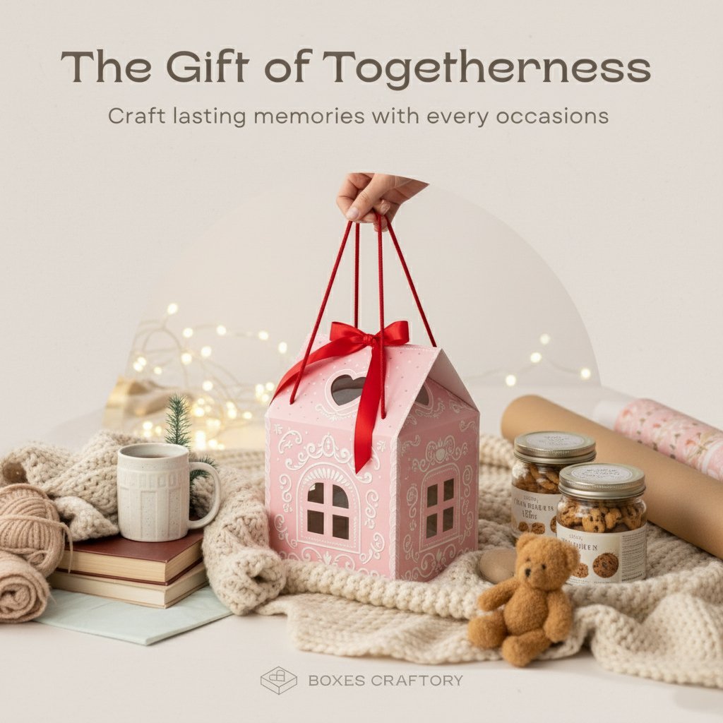 🌲Christmas Wonderland Cottage🎁Gift Box