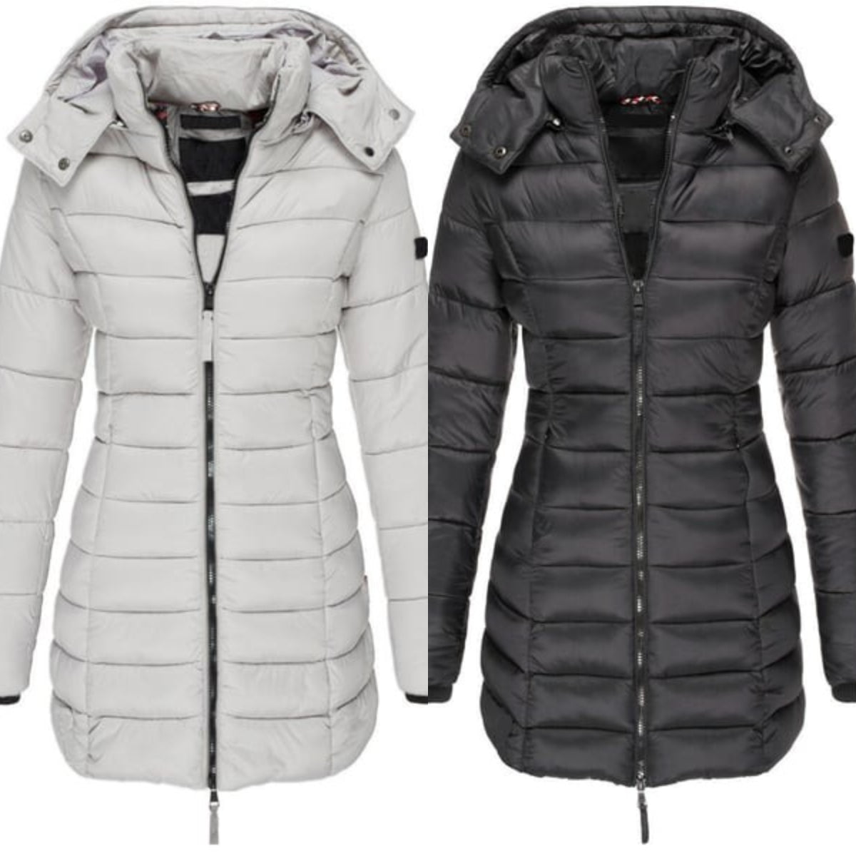 🎁Early Winter Sale 49% Off🔥Winter women's mid-length padded jacket warm  hooded jacket【FREE SHIPPING】-11
