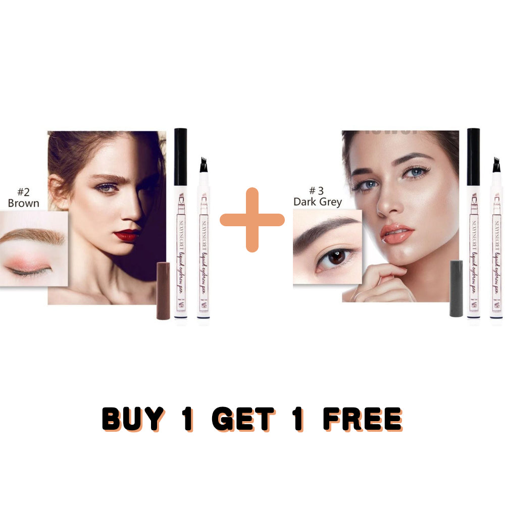 💖￡8.99 FOR 2 PCS ONLY TODAY!!💖2024 New Waterproof Brow Pencil with Micro-Fork Tip-18