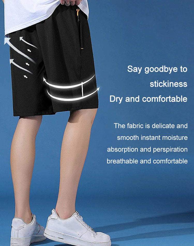 🔥LAST DAY SALE 70% OFF🔥Unisex Ice Silk Quick Drying Stretch Shorts-11