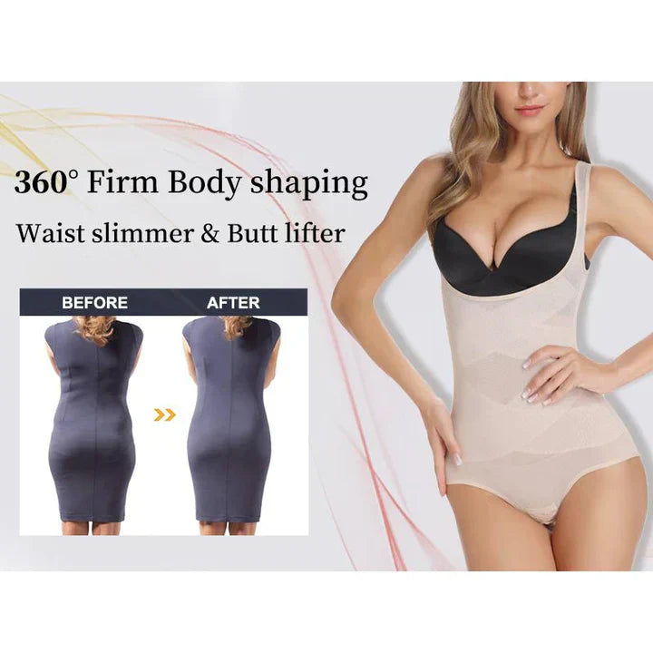 🎁Last Day Sell 49% Off🔥Tummy Control Mesh Slimming Girdles Shapewear Bodysuit-1