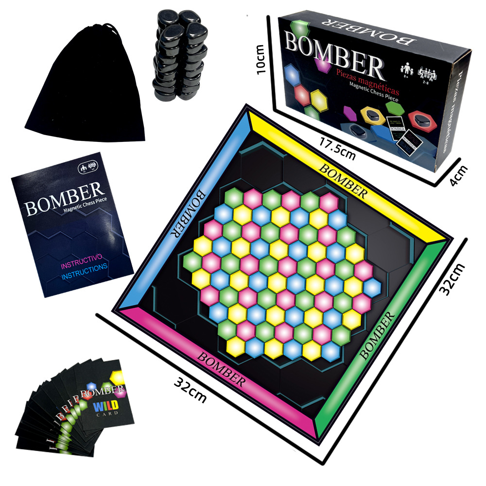 🎉Limited Sale 49% OFF🔥Magnet Battle Strategy Board Game-3