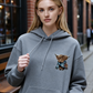🎄🎅WEIHNACHTSANGEBOT 50 % RABATT!!🎁Süßes Highland Cow Sweatshirt mit Kapuze und kuscheligem Fleecefutter🦬