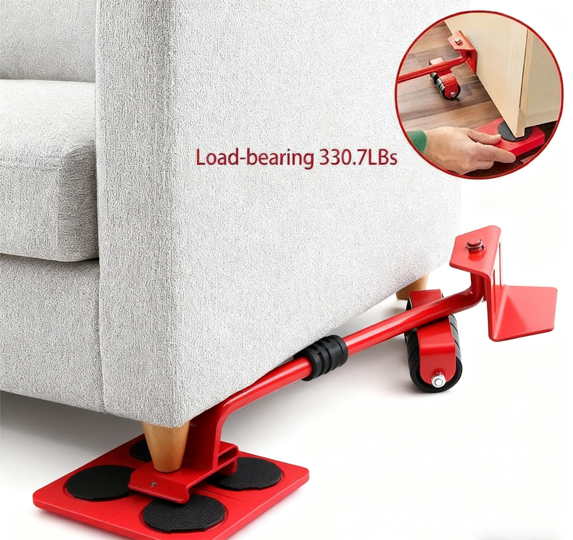 🔥Last Day Sale 50% OFF🔥Furniture Lifter Movers Tool Set, 4 Packs-9