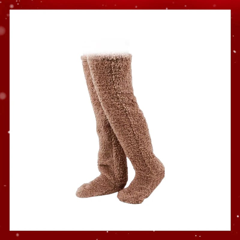 🎁Christmas Sale 50% OFF!!💥goose down knee socks!🧦⛄-14