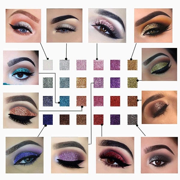 💥LAST DAY 49% OFF🔥10 Colors Glitter Shimmer Eyes Shadow Pallet-8