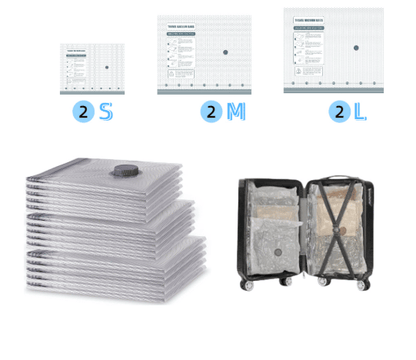 ⏳Nur für kurze Zeit 50 % Rabatt⏰✨X7 Akku-Reise-Staubsaugerbeutel