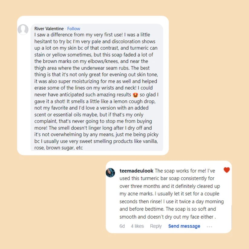 🌸BUY 1 GET 1 FREE🌸Turmeric Brightening Soap-4