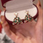 🎅Christmas Pre-sale 49% OFF🎄Shiny Christmas Tree Earrings-9