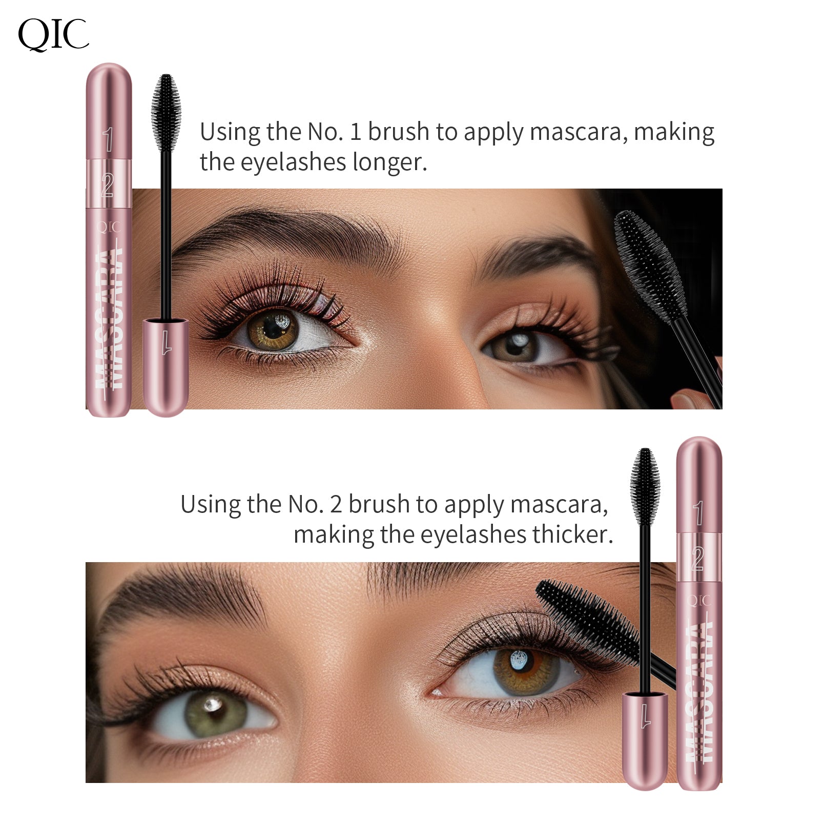 🔥Buy 2 Free 1🔥Volume & Lengthen 2-in-1 Curling Mascara-4