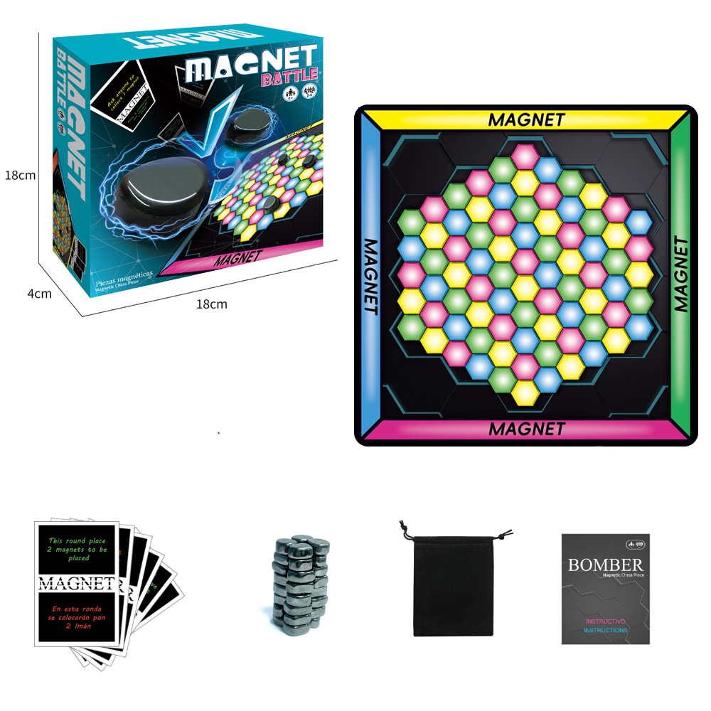 🎉Limited Sale 49% OFF🔥Magnet Battle Strategy Board Game-7