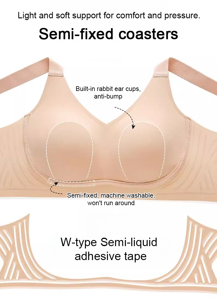 🔥Last Day 49% OFF🔥Wire-Free Non-Marking Skin-Friendly Push-Up Bra-7
