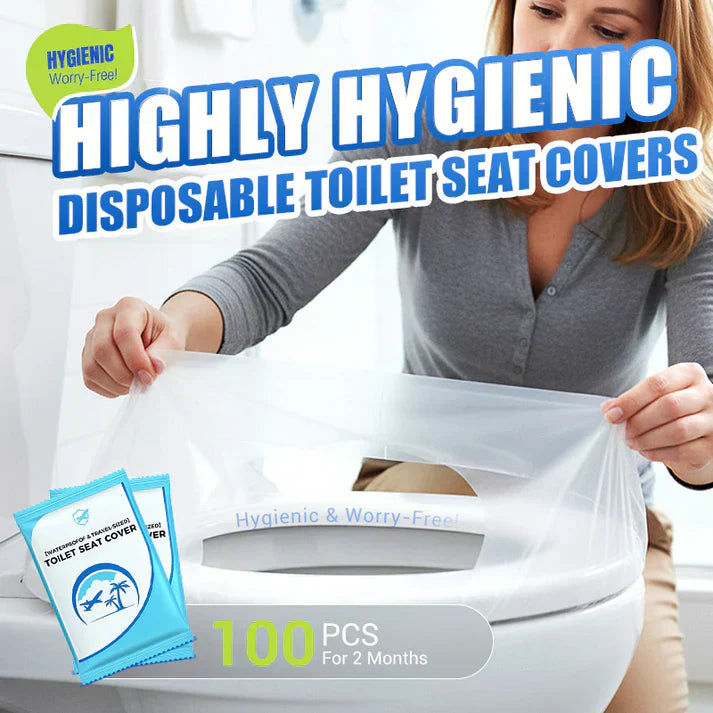 🎁2025 Hot Sale🎁- 50% OFF💥 Disposable Plastic Toilet Seat Cover - No Worry Of Public Toilet Anymore👋-4