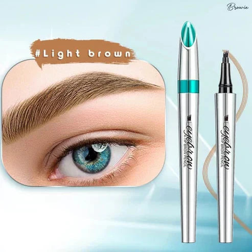 💥Limited Buy 1 Get 1 Free💥Waterproof 3D tattoo pencil with 4 fork tips for microblading-6