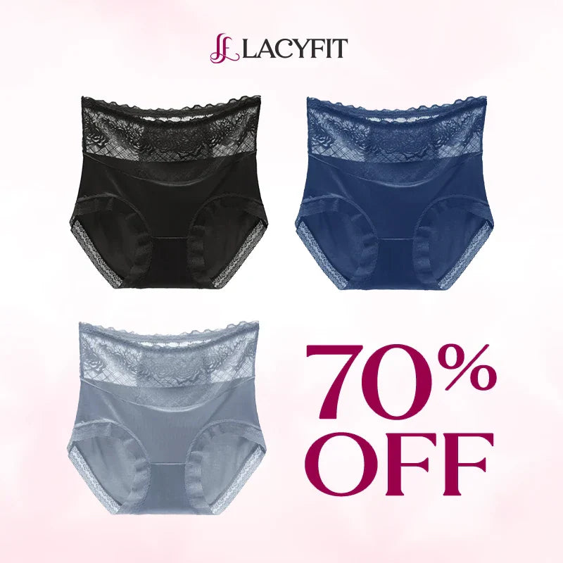 🌷Buy 2 Get 1 Free🌷Silky Comfort High Waist Hiplift Panties-27