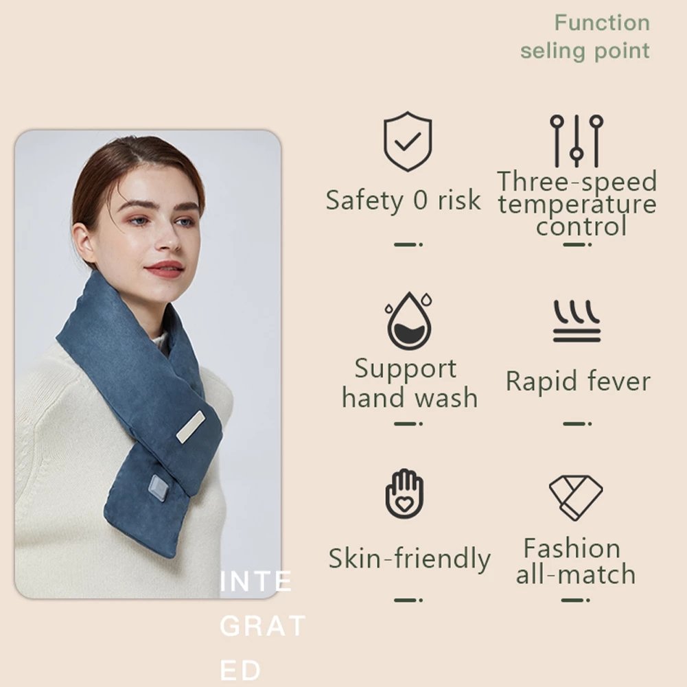 🔥Last Day Promotion - 49% OFF🎁Intelligent Electric Heating Scarf🎇-4