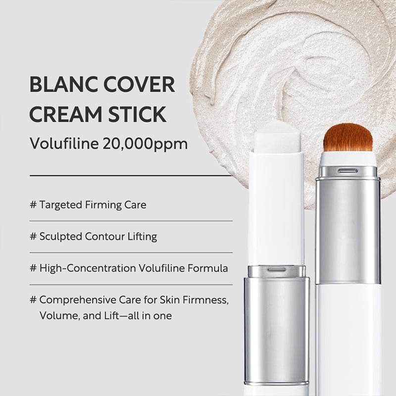 💜Last Day 49% OFF🎉Meet the  Blanc Cover Stick V — Your All-in-One Beauty Essential!-7