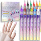 ⏰Best Christmas Gift-Up to 70% OFF!!⏳12 Colors Nail Art Pens Set🎨💅