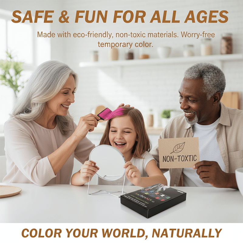 🎁Limited Time Discount🔥Festive Fun Hair Chalk Combs-3