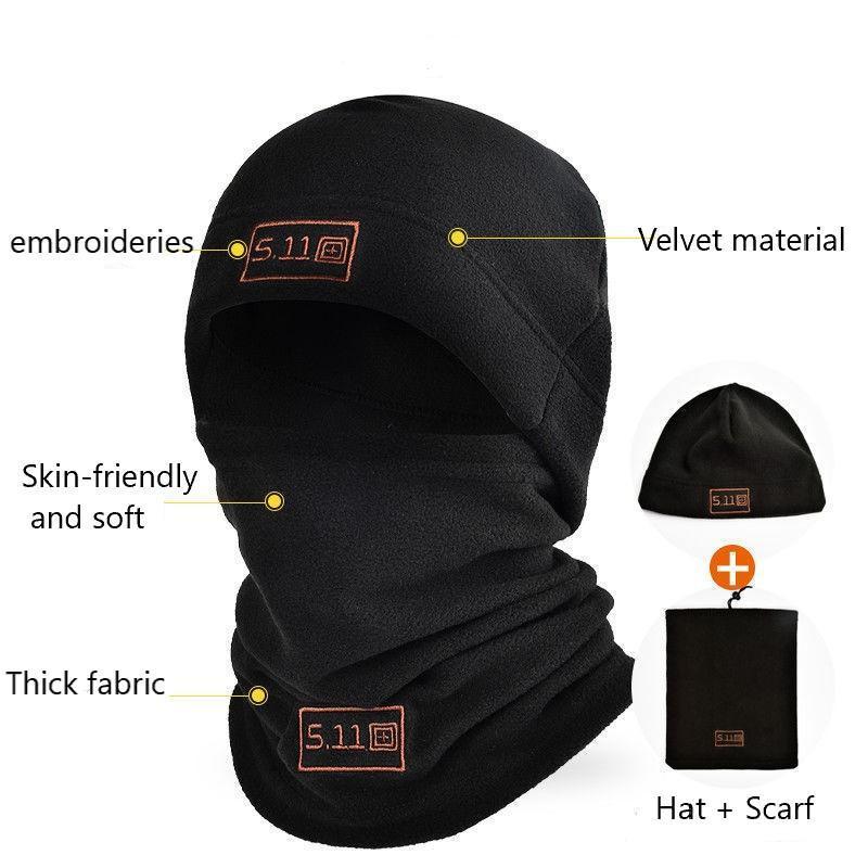 🔥Last Day-Buy 1 Get 1 Free!🎁50K+ SOLD! Almost Gone✨Windproof Polar Fleece Balaclava Hood Mask Hat-20