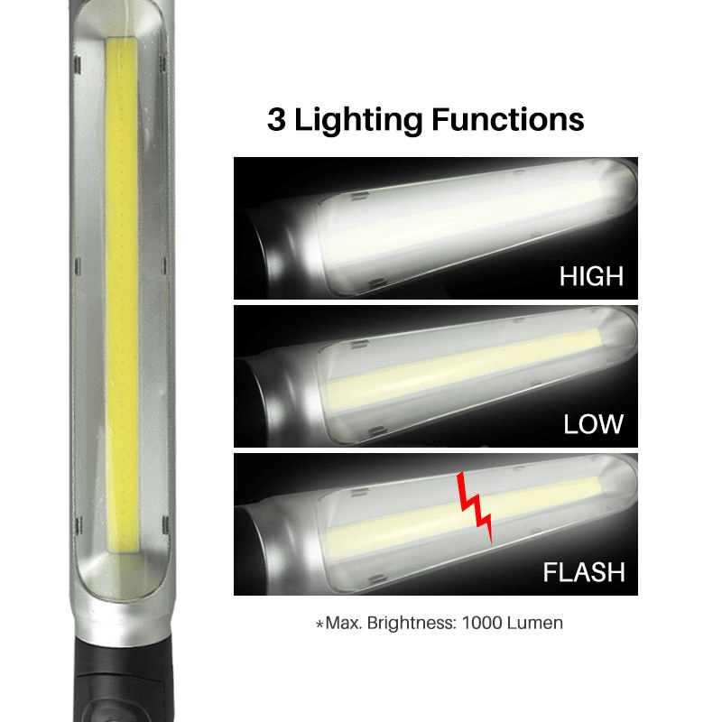 🔥Hot Sale 49% off🌟🔦Multifunctional magnetic rechargeable work light💡Free Shipping-8