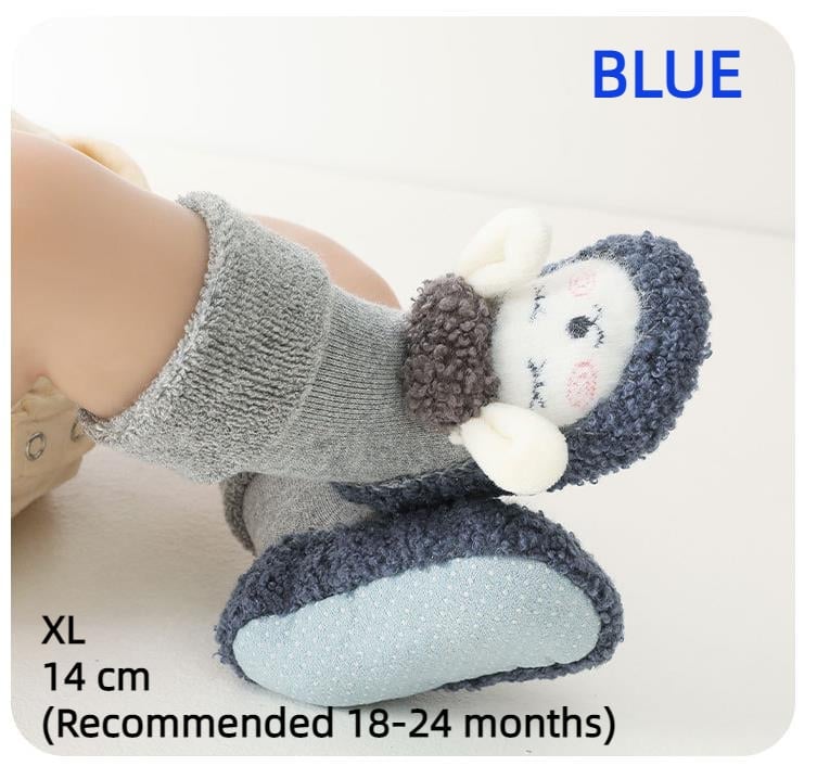 🎁Limited Sale 50% OFF💖Baby Cartoon Plush Cotton Toddler Shoes-15
