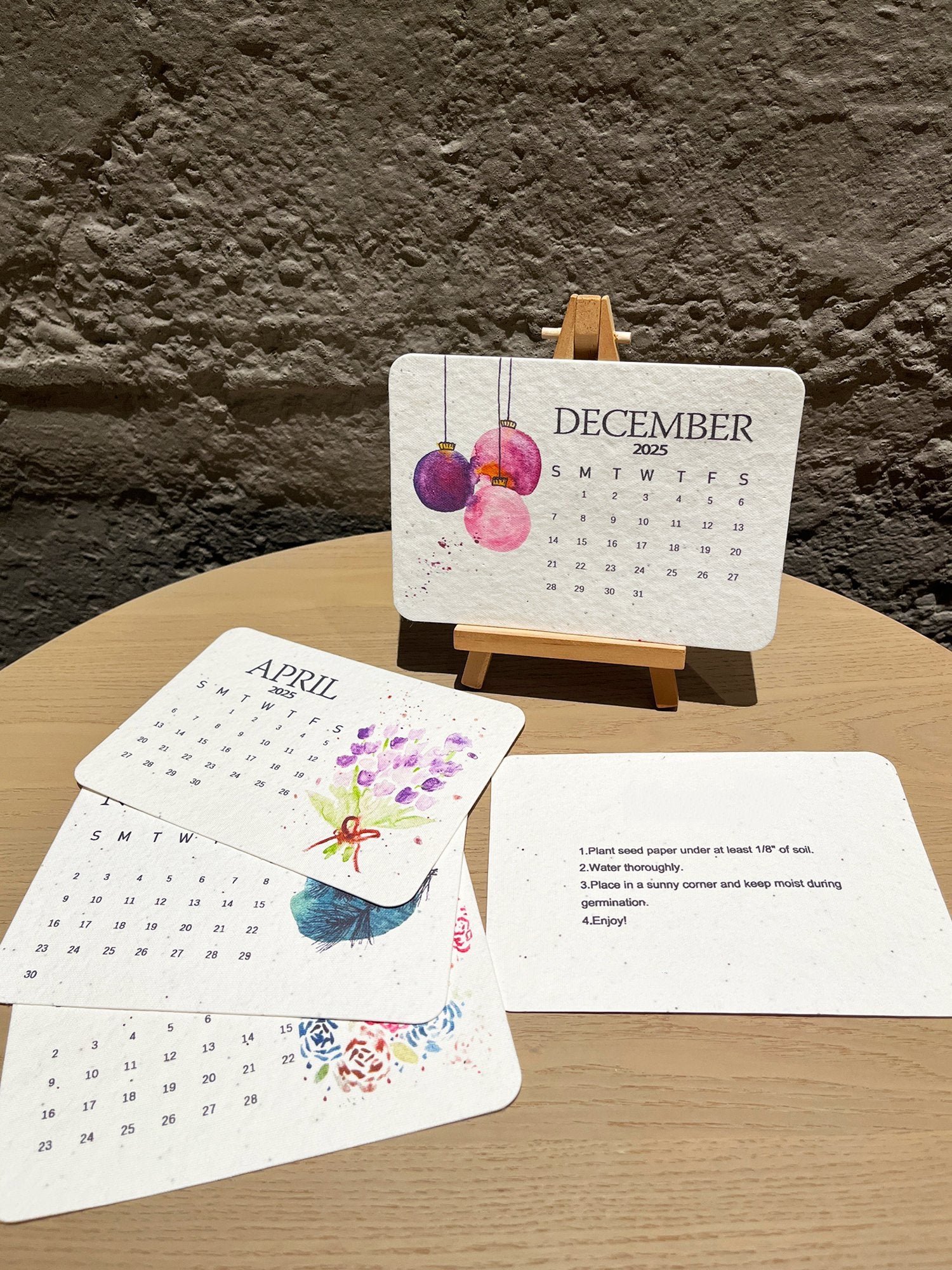 ✨Last day promotion 49% off - 🌱Eco-Friendly Plantable Seed Calendar 2025-5