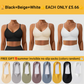 🏆Nur am letzten Tag im Angebot: NUR 7,99 £!!🔥Ellis Intimates™🇩🇪Nahtloser, bügelloser BH mit Rückenausschnitt und Stützfunktion👙