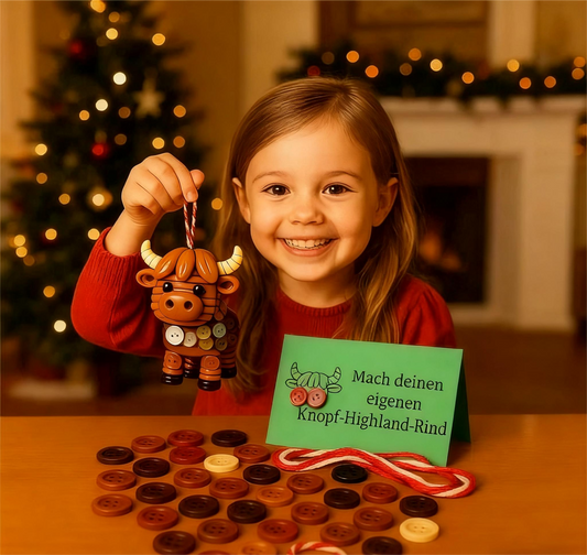 ⏰ Letzter Tag der Aktion: 50 % Rabatt ✨ Tierdekorationen zum Selbermachen mit Knöpfen
