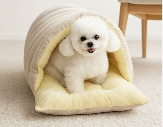 🔥Cat Beds for Indoor Cats,Cat Cave Bed Cat Tent with Removable Cushion, Warm Cave Nest Sleeping Bed Puppy House for Cats Small Dogs-11