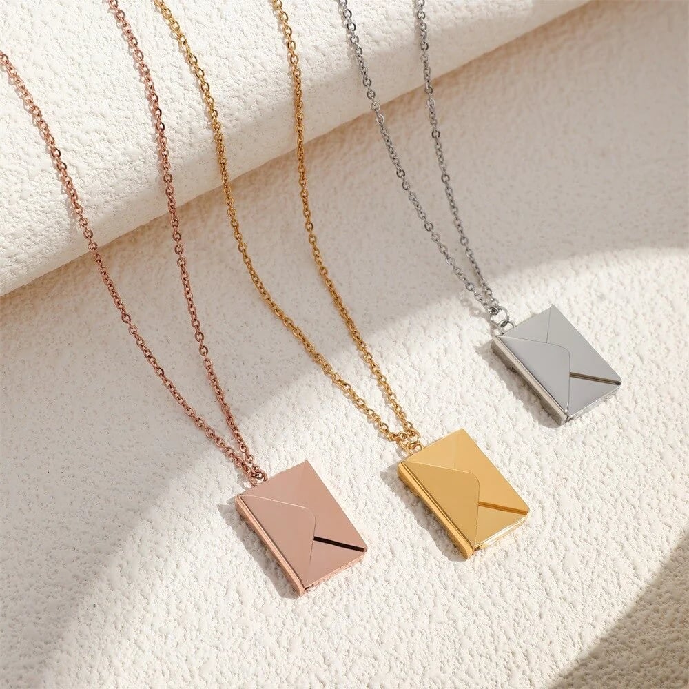 🔥 49% OFF🔥-💗Love Letter Necklace📩-6