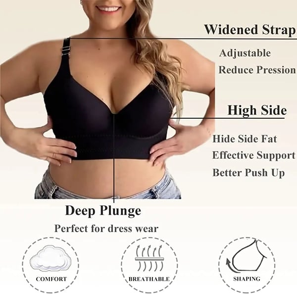 ⏰Last Day Promotion 49%OFF⏰ - 2025 New Comfortable Back Smoothing Bra-5