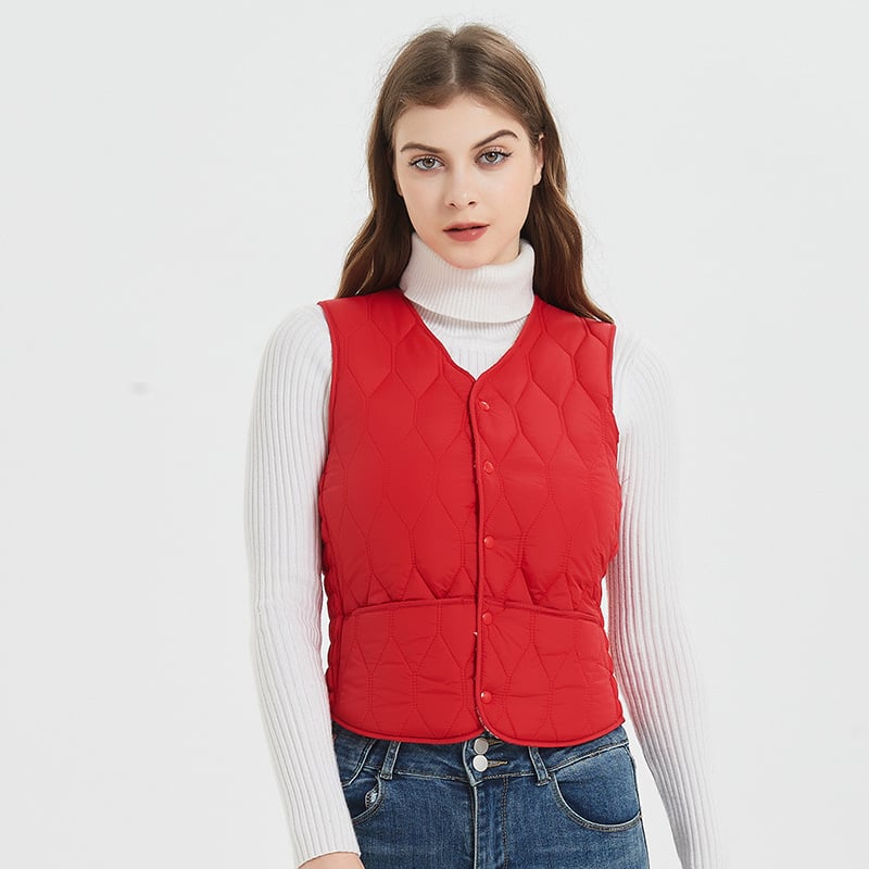 🔥 Last Day 49% OFF🎁New Sleeveless Down Jacket Thickened Vest-5