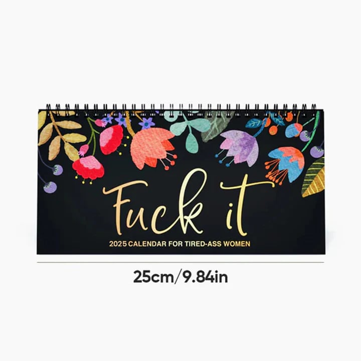 🎁Last Day Promotion 49% Off🔥2025 Calendar for Tired-Ass Women-12