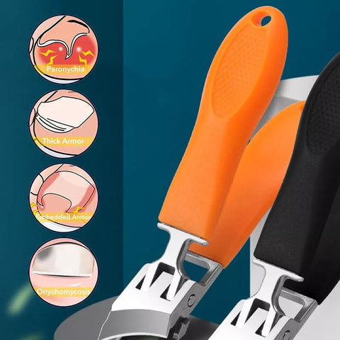 🎉Limited Time Buy 1 Get 1 Free🎉Wide Jaw Opening Anti-Splash Slanted Nail Clipper-4