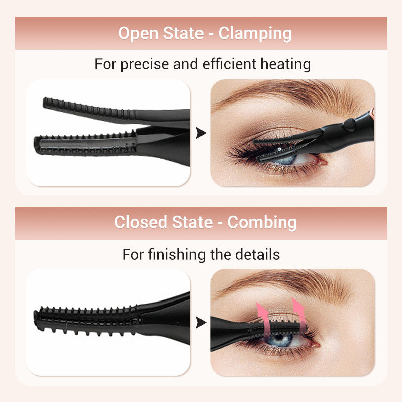 💥This Week's Special price ￡7.99!!❣️Daily Sales of 4200+❣️Electric Eyelash Curler for Instant Glam-4
