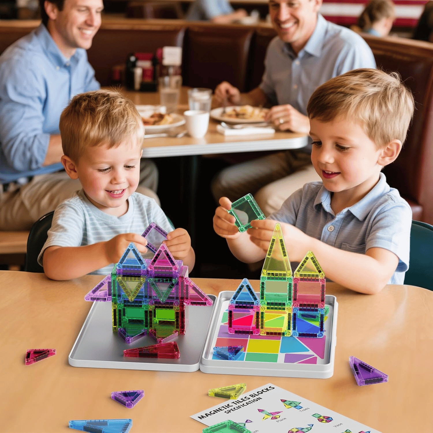🎁🔥🧲 Children's Magnetic Building Blocks – STEM Educational Toys-10