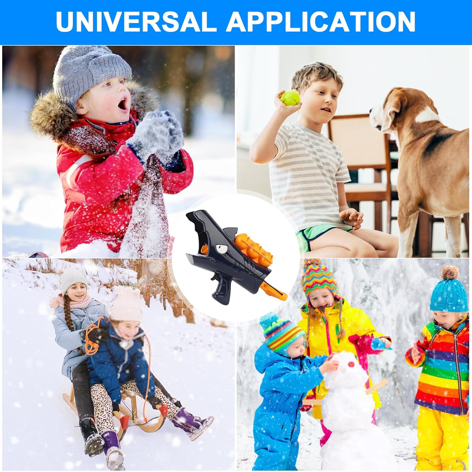 🔥Last Day Sale 49% OFF🎁2025 Shark Snowball Launcher-1