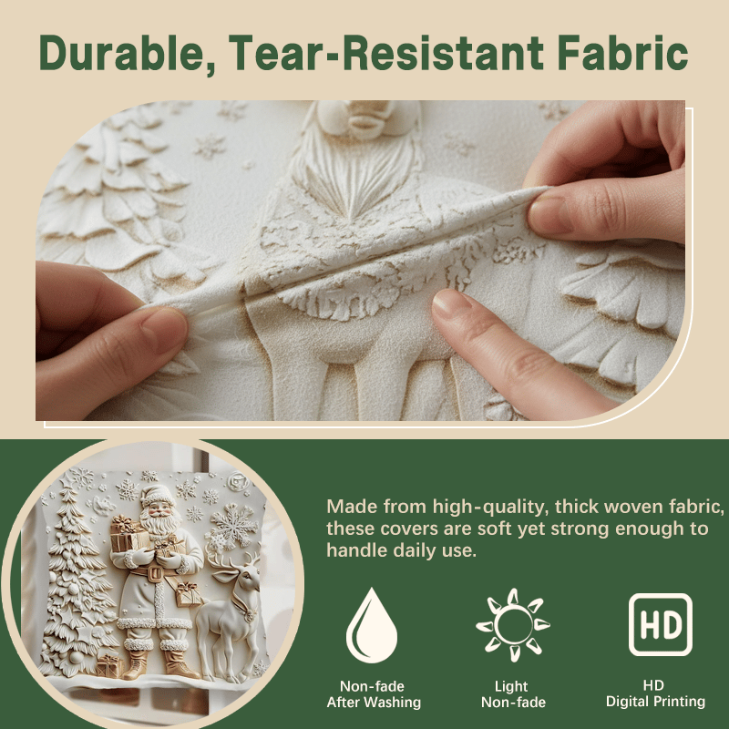 🎅Christmas Season Gift Idea￡6.49!!🎁Christmas Themed Cushion Cover🛋️-2