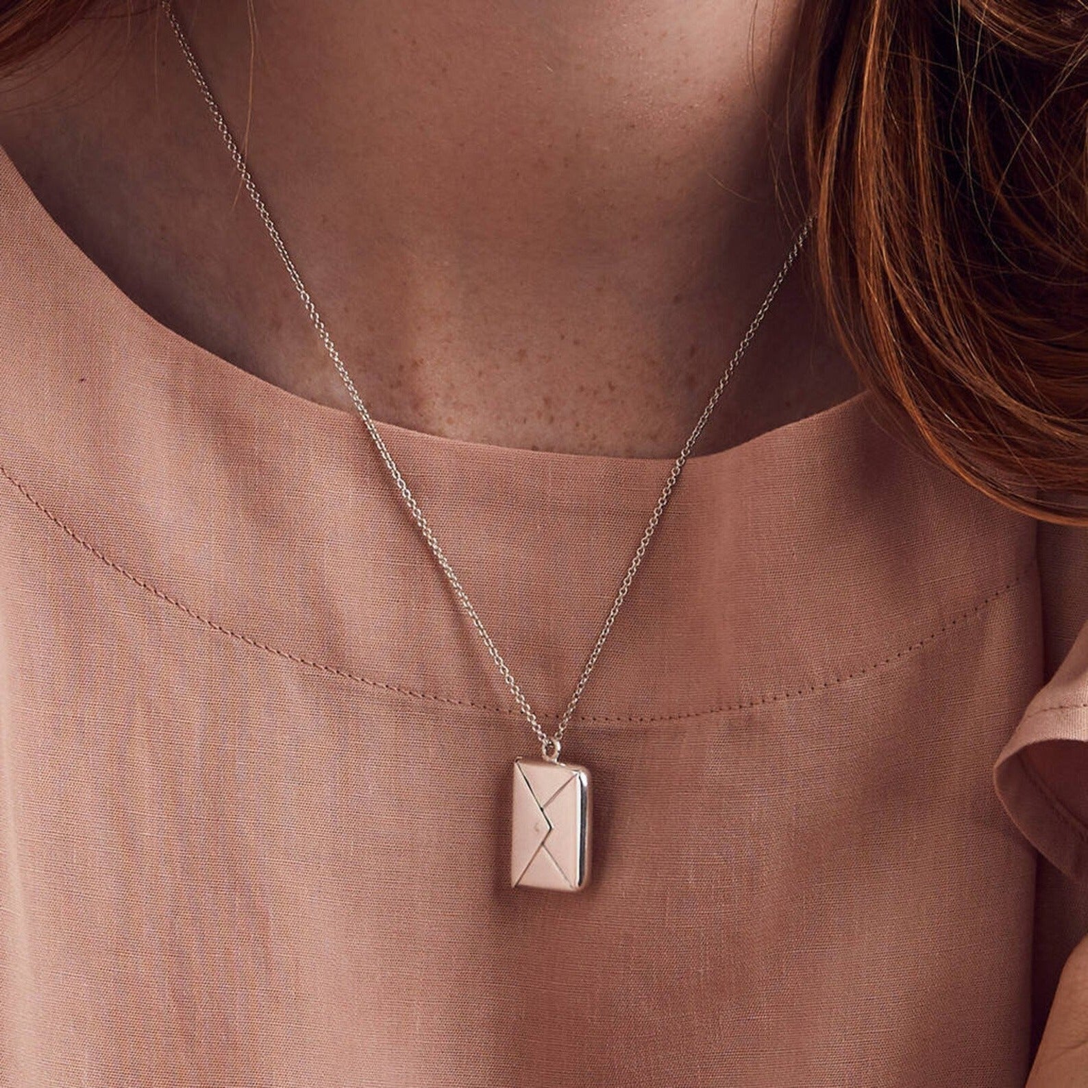 🔥 49% OFF🔥-💗Love Letter Necklace📩-4