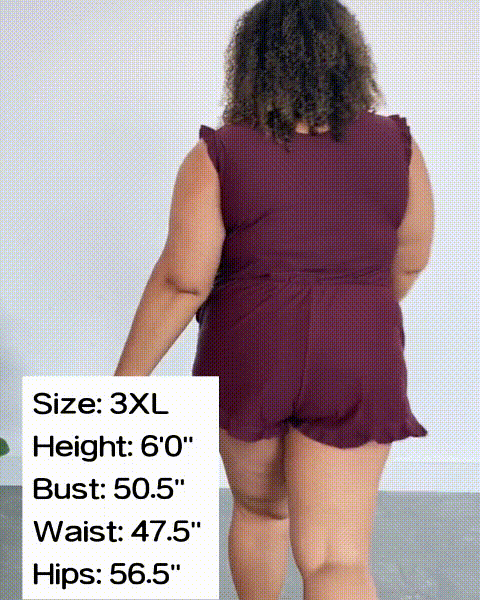 🎉Vacation Sale 49% OFF🔥😍Swim Romper Built-in Bra & Shorts with Pockets-3