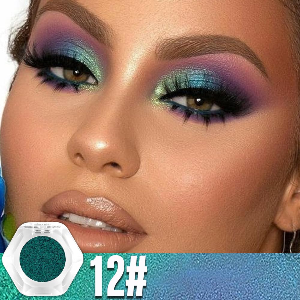 🔥This Week's Special Price：￡7.99!!🔥Double chrome eye shadow 2-9