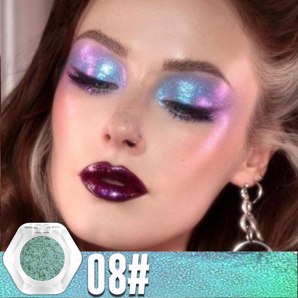 🔥This Week's Special Price：￡7.99!!🔥Double chrome eye shadow 2-15