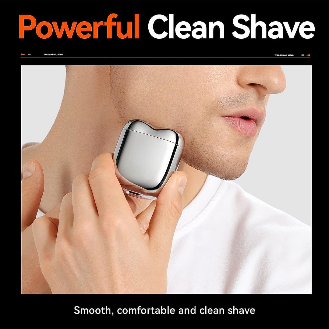 🔥New Year 49% Off✨Mini double head electric shave-5