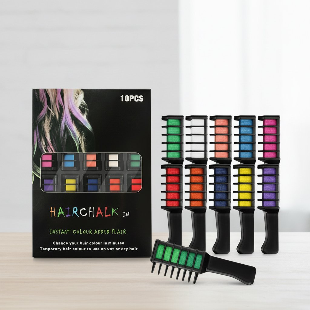 🎁Limited Time Discount🔥Festive Fun Hair Chalk Combs-6