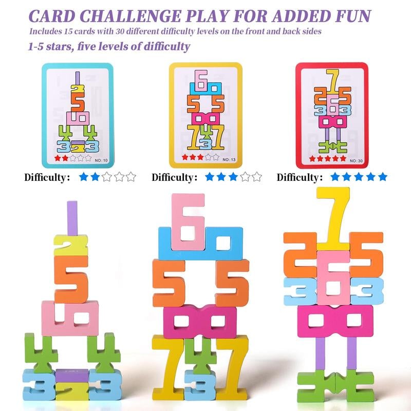 🌈Last Day Promotion 49% OFF✨️Montessori-Inspired Wooden Number Blocks – Unlock Your Child’s Potential!-4