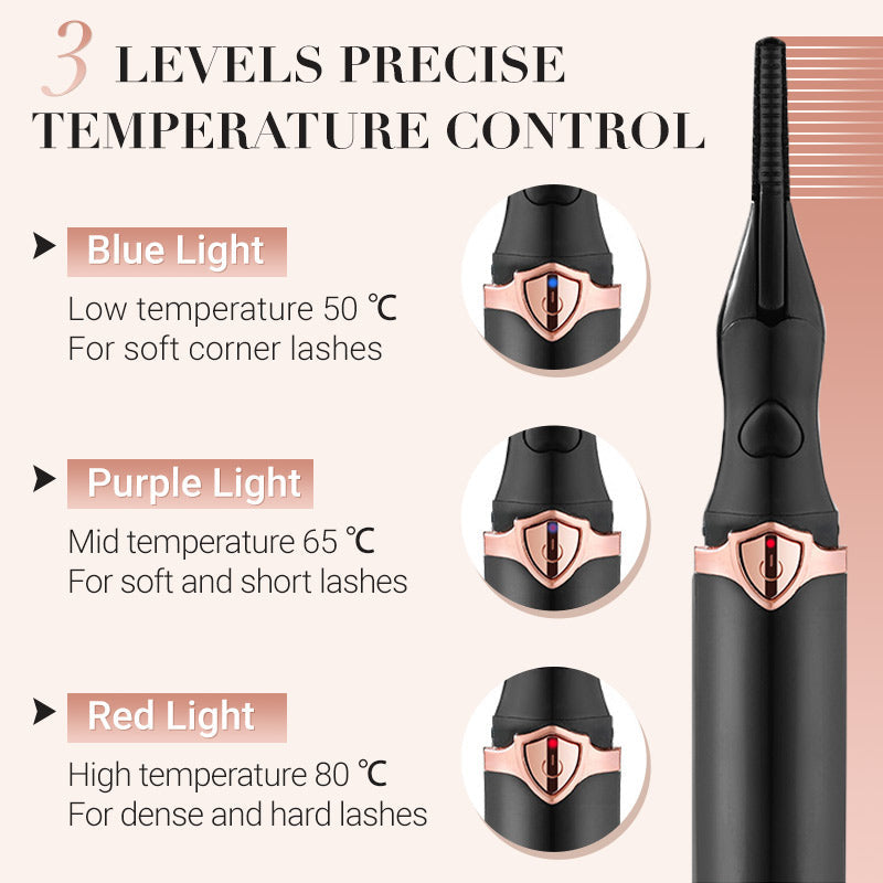 💥This Week's Special price ￡7.99!!❣️Daily Sales of 4200+❣️Electric Eyelash Curler for Instant Glam-5