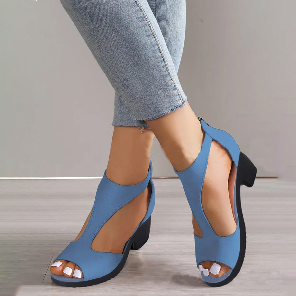 💥🔥Last day for big discounts💗Orthopaedic Heel Sandals ✈️Two pieces ship for free-5