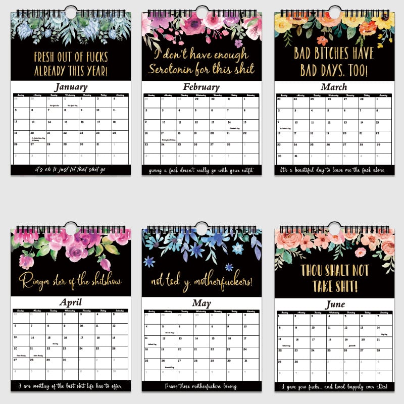 🎁Last Day Promotion 49% Off🔥2025 Calendar for Tired-Ass Women-1